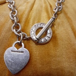 Tiffany & Co. Necklace 925 Sterling Silver Heart